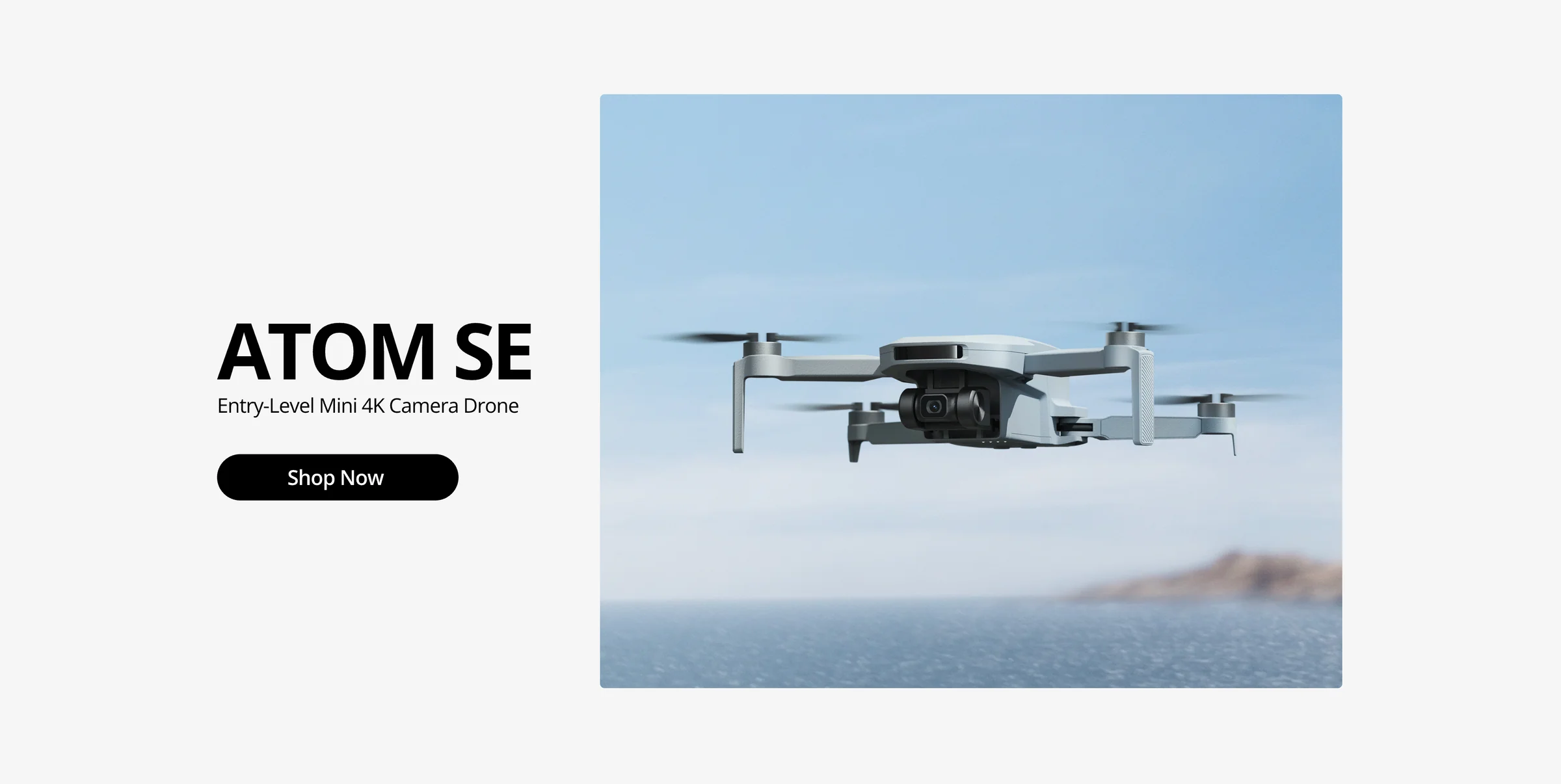 Potensic ATOM SE — compact 4K GPS camera drone. Shop now.