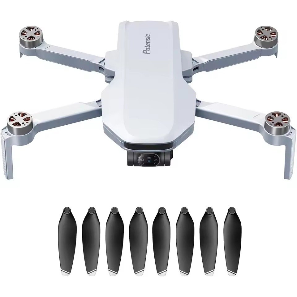 Potensic ATOM replacement drone body with spare propellers