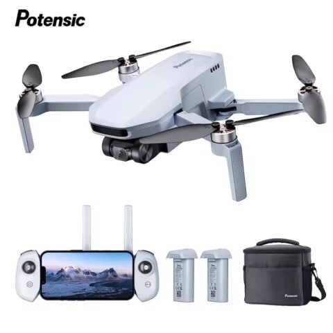 Potensic ATOM SE drone with remote controller, two batteries and carrying bag